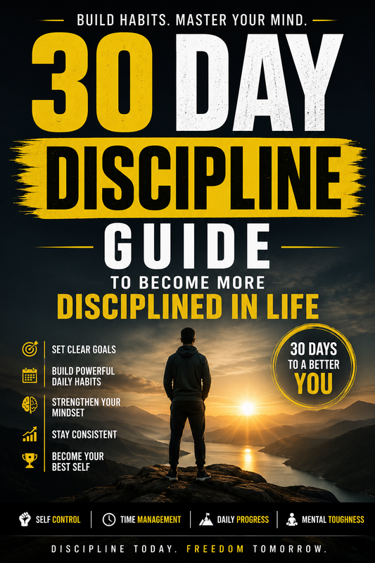 Become 100 percent disciplined in 30 days